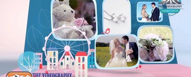 結婚式オープニングムービー ポップアルバム