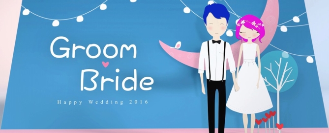 結婚式オープニングムービー ポップアルバム