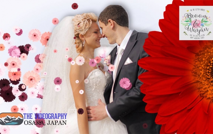 大阪の結婚式(挙式 披露宴 二次会 パーティー)のプロフィールビデオ