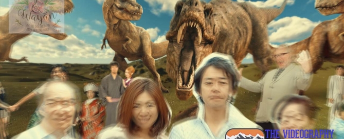 Photo003：パロディ動画：ティラノサウルス/TREX・海外映画「ジュラシック・パーク」風オープニング映像用