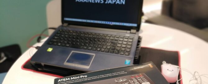 ZOOM ウェビナー ライブ配信機材