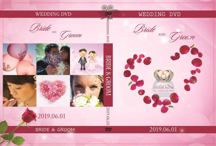 ブラックフライデー 記念セール・結婚式 DVD ブルーレイ カバーデザイン