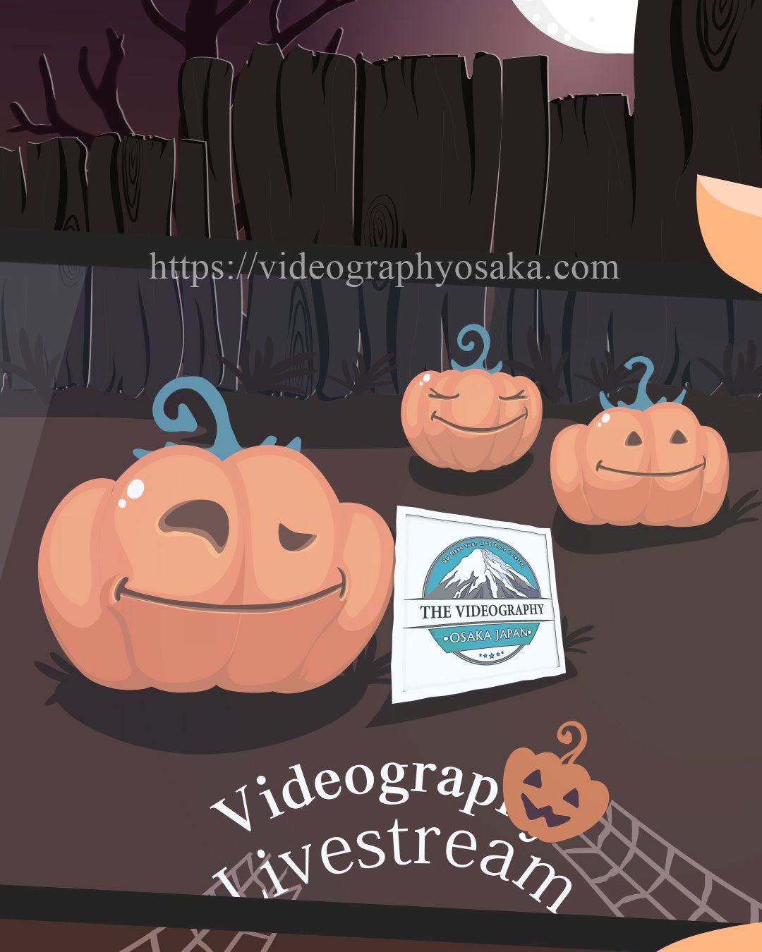 Happy Halloween ハッピーハロウィン 2019 Instagram Portrait Vertical Video・インスタグラム ポートレート サイズ 1080 × 1350 縦長 縦型動画