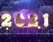 2021年 令和3年・謹賀新年 Happy New Year Countdown 2021. ハッピーニューイヤー カウントダウン