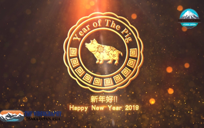 祝你新年好! 中国 旧正月 春節 春节 2019 亥年の新年 オープニングムービー