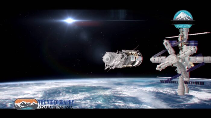 銀河系探索 宇宙遊泳 スペースシャトルのプロモーションムービー映像制作