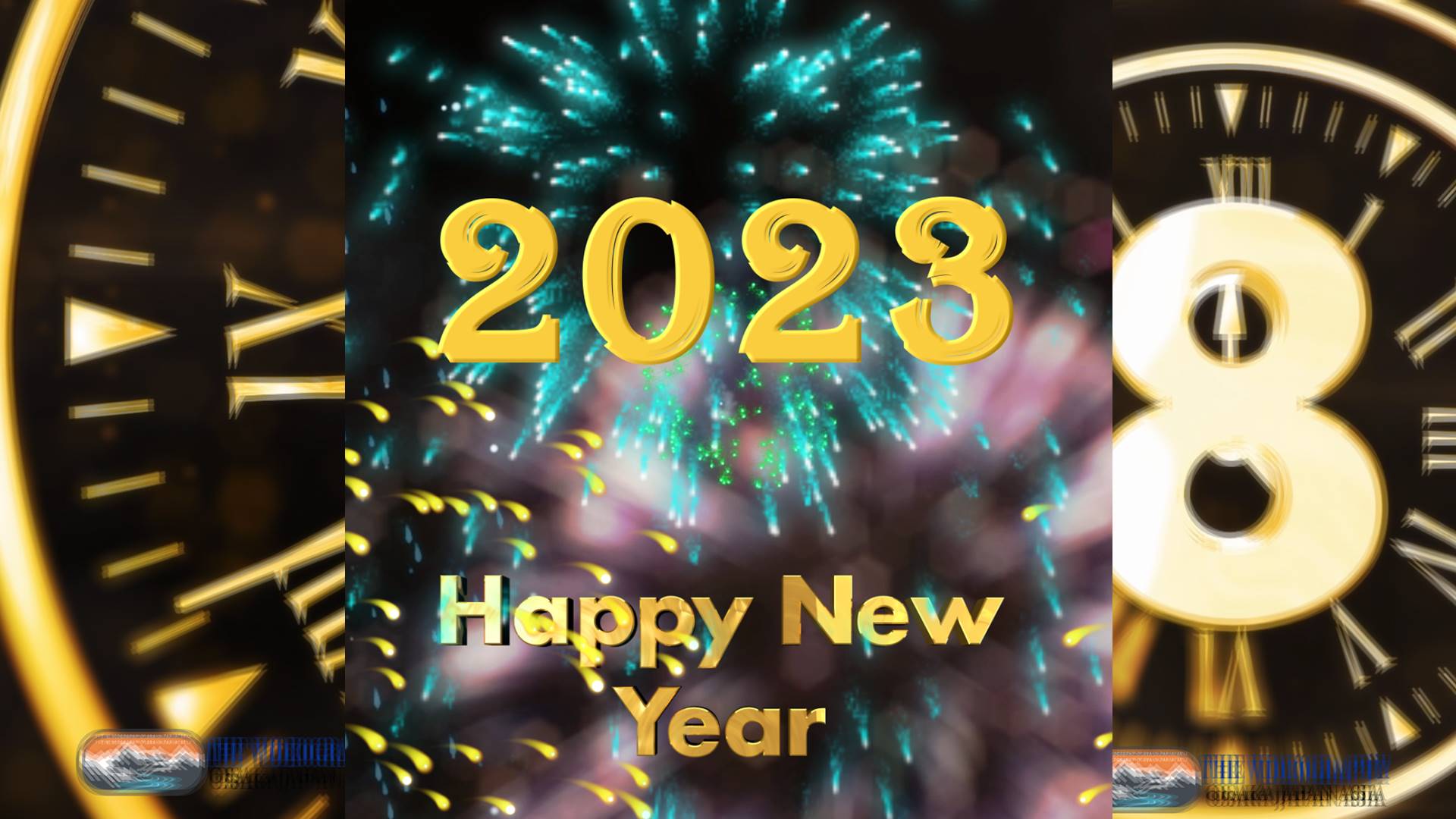 TikTok YouTube Vertical Video Happy New Year 2023 Countdown Movie