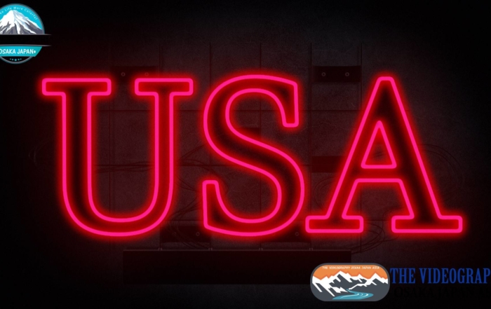 DA PUMP ダパンプのミュージックビデオ MV・「USA」のネオンサイン・テロップ